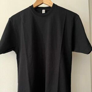 NWT Toteme Organic Cotton Jersey Black T-shirt, XS